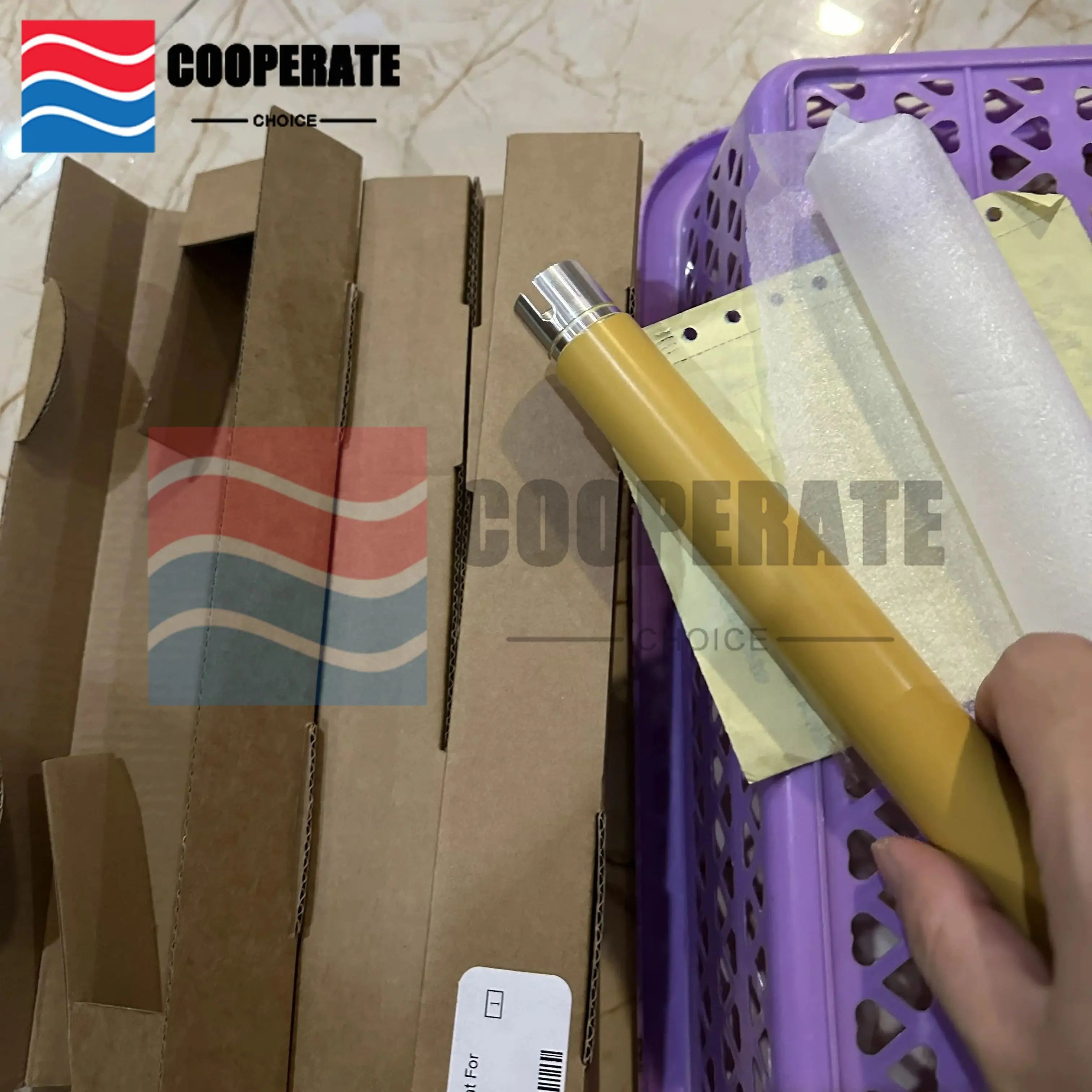 1pc Fuser Upper Heat Roller suitable for XEROX M355 M455 Phaser 3610 WorkCentre 3615 3655 WC3655 Docuprint P455