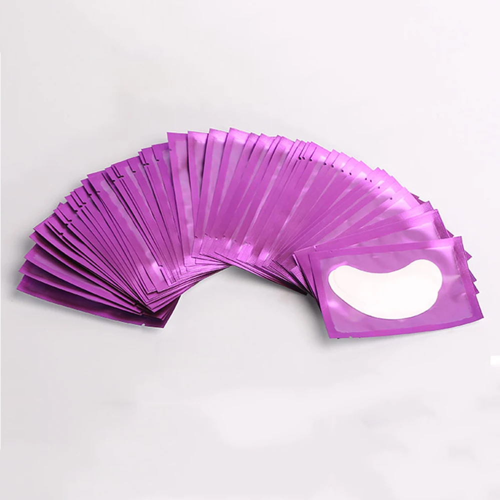 Eye Under Eye Pads 10 PCS Eyelash Extension Patches Natural Hydrogel Eyelash Extension Supplies Gel Professional