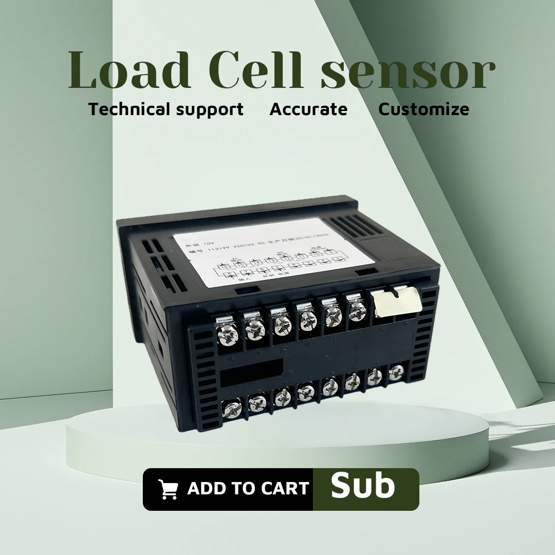 S Shape Tension Compression Load Cell & Display 5kg~5t, Alloy Steel Sensor, IP66 Waterproof, for Crane Hopper Control System