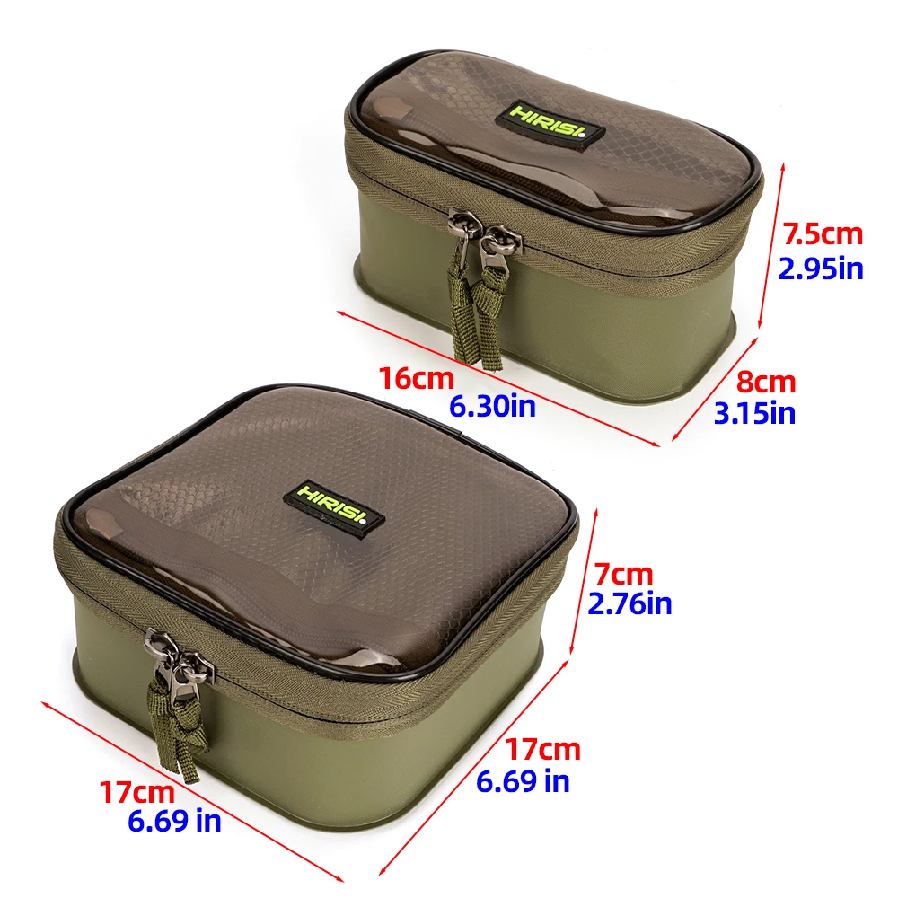 Hirisi W132 Waterproof EVA Fishing Bucket Bag Portable Tackle Organizer Outdoor Carp Fishing Rig Gear Accessories Storage Case view 6
