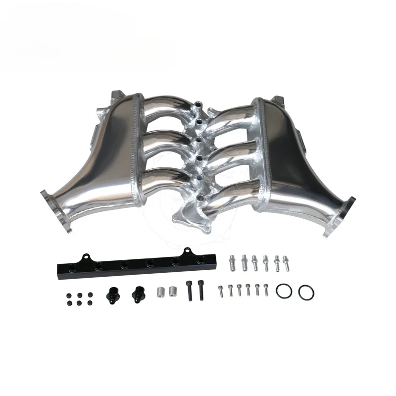 Colector de admisión de aluminio Billet GT-R para 2008+ 3.8L V6 GTR R35 VR38DETT VR38 3.8 TWIN TURBO