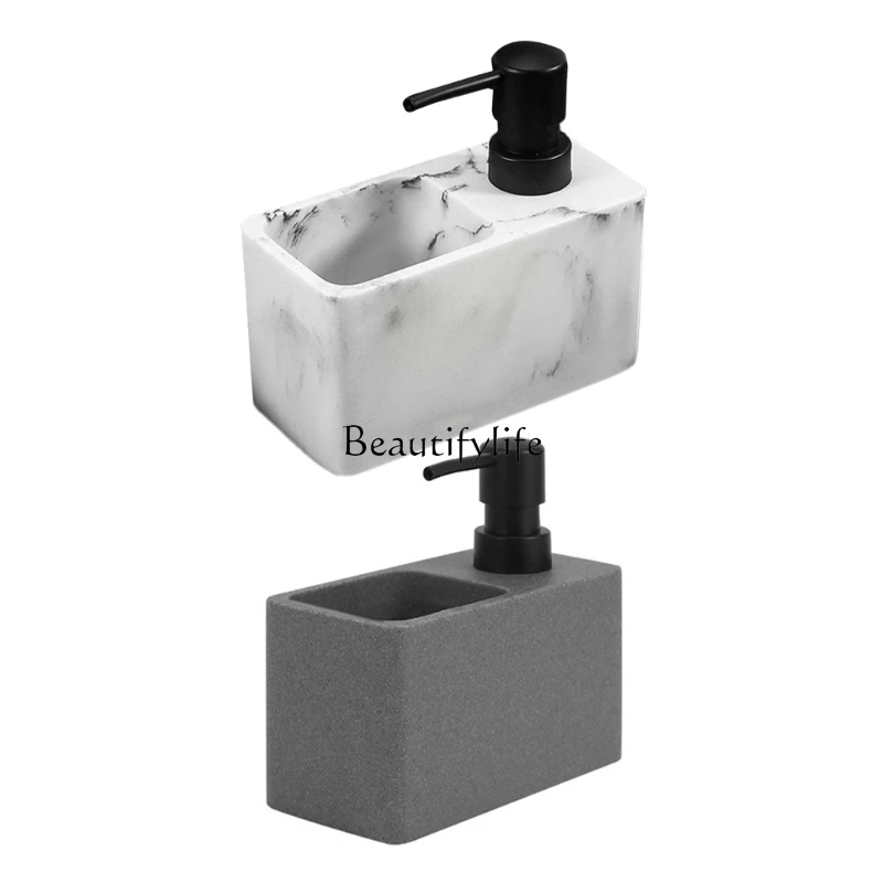 

Elegant Soap Dispenser for Kitchen Countertops & Wall Convenient Kitchen Soap Dispenser Modern Kitchen Soap Dispenser Dropship