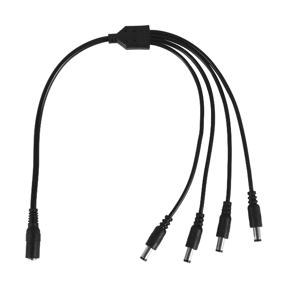 1 to 4 DC Power 4-Port Splitter Adapter Adaptor Cable CCTV CameraT98C