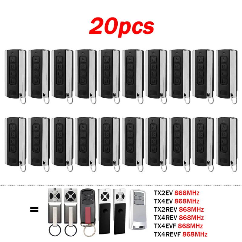 

Специальное предложение: новый пульт дистанционного управления для гаражных ворот TX4REV TX2REV TX4REVF TX4EVF TX2EV TX4EV 868 МГц