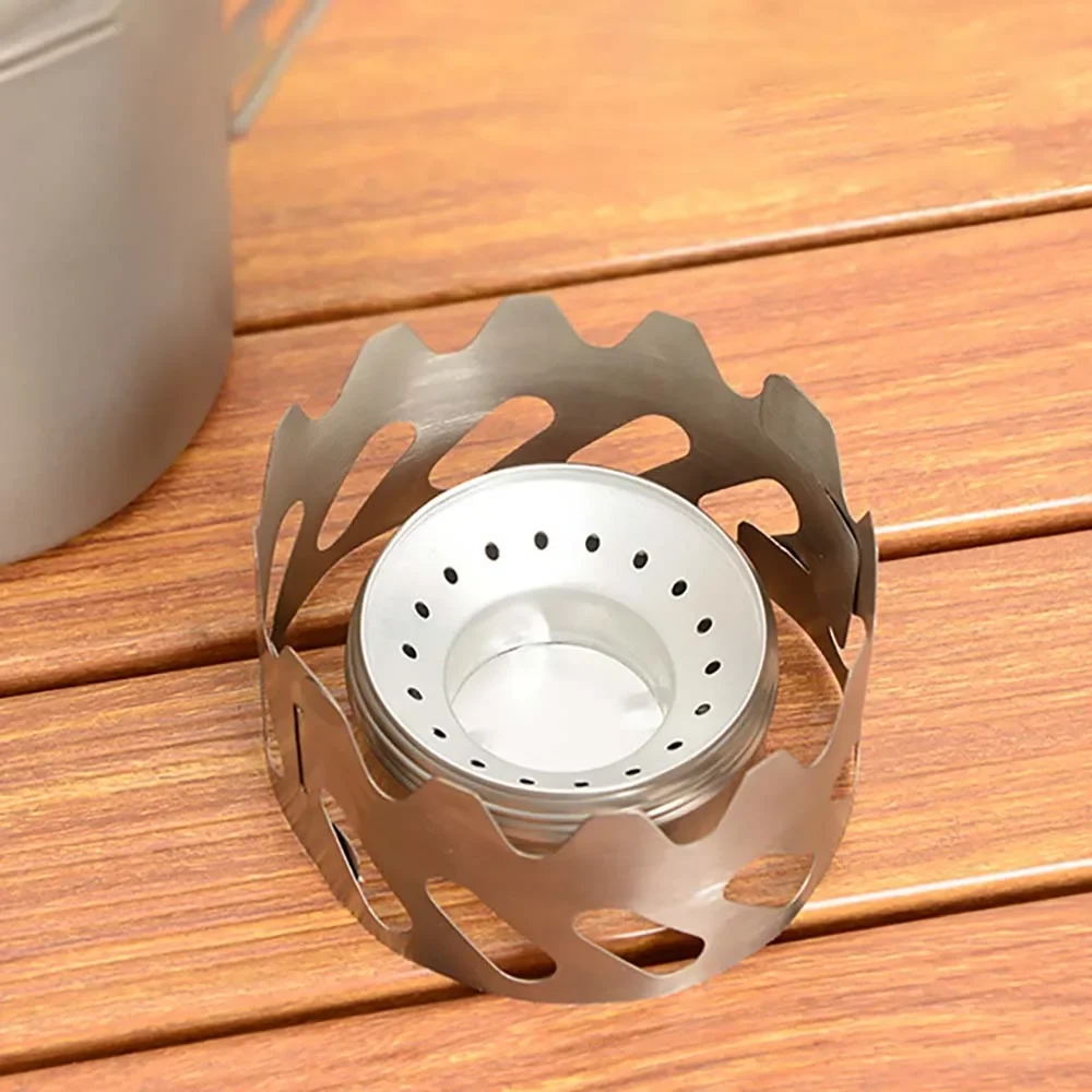 TARKA Portable Wind Shield Suitable For Alcohol Stove Ultralight Rack Stand Windscreen Outdoor Camping Hiking Camping Supplies