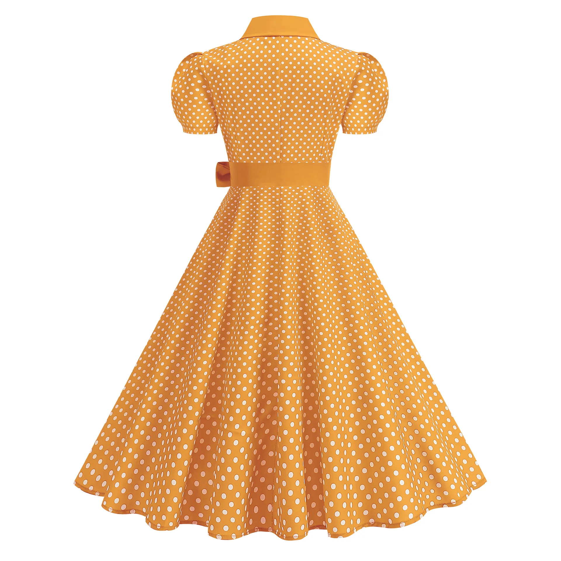 Women'S Fashion In The 60S - فستان سوينغ أنيق بنمط بينوب من