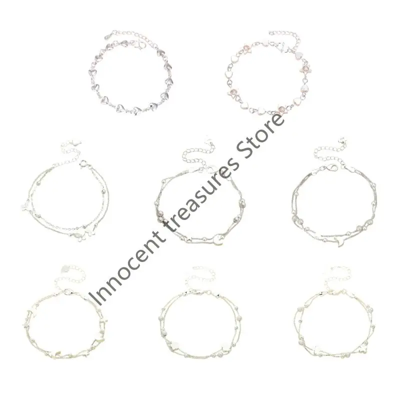 3XUA Elegant Friendship Bracelet Birthday Christmas Gift For Women Girls Sister Daughter