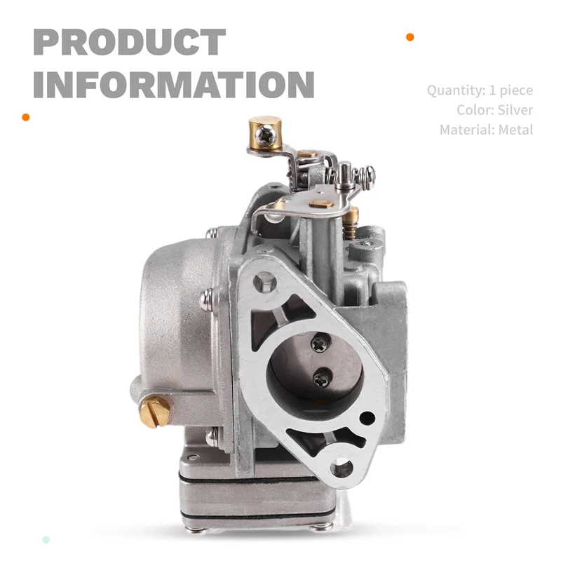 Conjunto de carburador para motor fueraborda 3HP 3 M L S 2 tiempos 6L5-14301-02, 6L5-14301-03, 6L5-14301