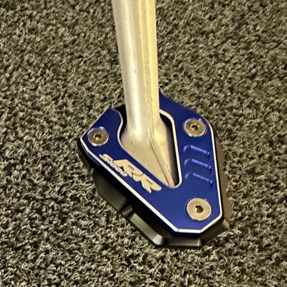 ل BMW S1000R 2021-2024 S 1000 RR S1000RR 2019-2024 M1000RR CNC دراجة نارية مسنده الجانب حامل تمديد الوسادة الإطارات صمام قبعات #2