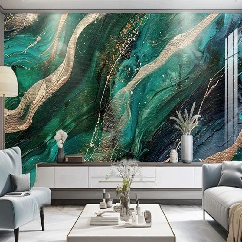 MU7672 Custom Size 3D Stereo Mural Geometric Line Pattern Home Decor Wallpaper Living Room Bedroom Background Backdrop