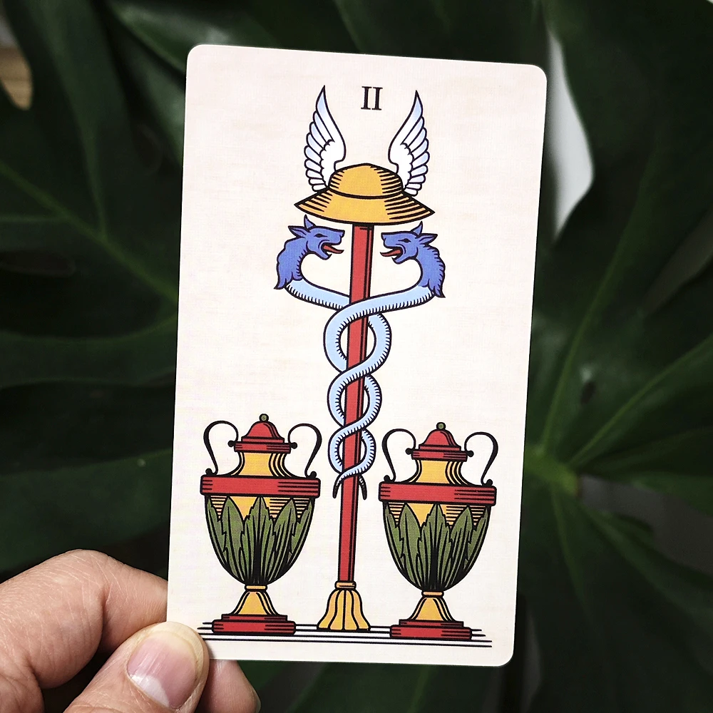 Le Tarot alchimique de Marseille 78 pièces cartes de Tarot une interprétation du Tarot français qui références alchimie 12*7 cm