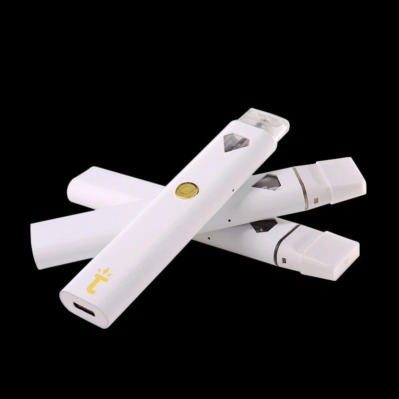 20 szt. Diamentowej waporyzator latarki 280mAh bateria pusta długopis woskowy akumulator E papieros zestaw do waporyzatora Micro USB 2.0ml wkłady olejowe