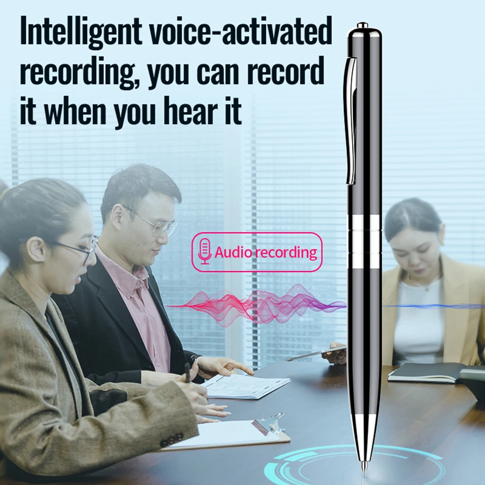 Digital Voice Recorder Pen Professional Audio Recording Voice Activated MP3 Player Sound Dictaphone Long Time Record Device