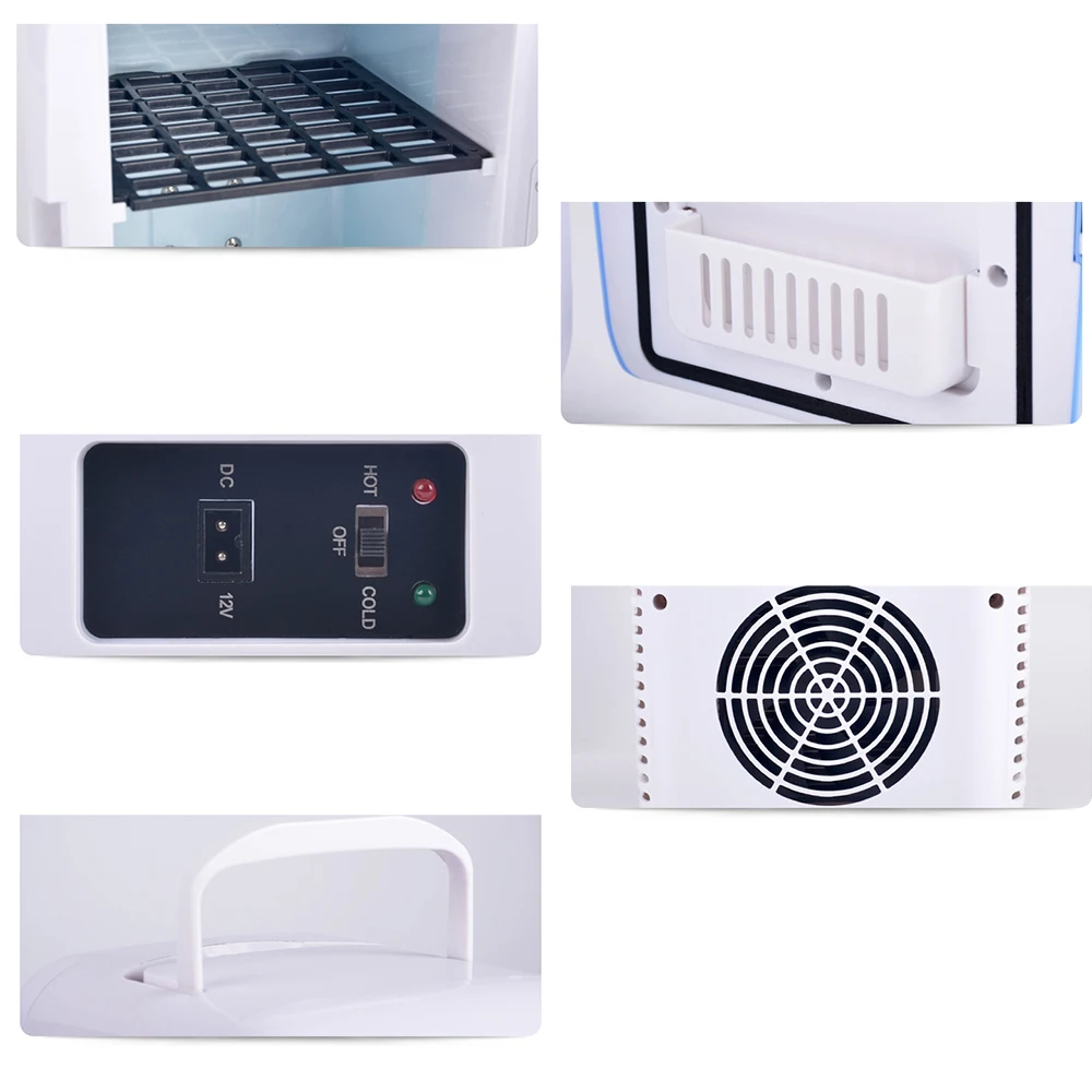 ثلاجة 4 لتر، ثلاجة سيارة 4 لتر، ثلاجة صغيرة باردة وساخنة، ثلاجة مركبة مزدوجة الغرض، ثلاجة مزدوجة الغرض #2