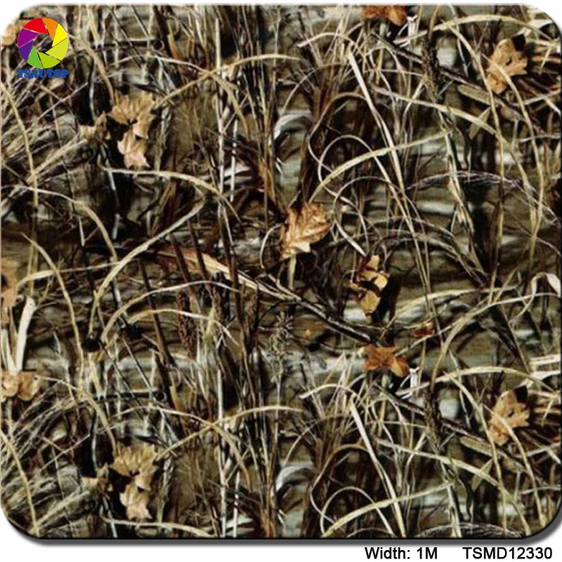 

Free shipping 0.5m*2m/10m grass camo patterns water transfer film TSMY12330 hydrographic film