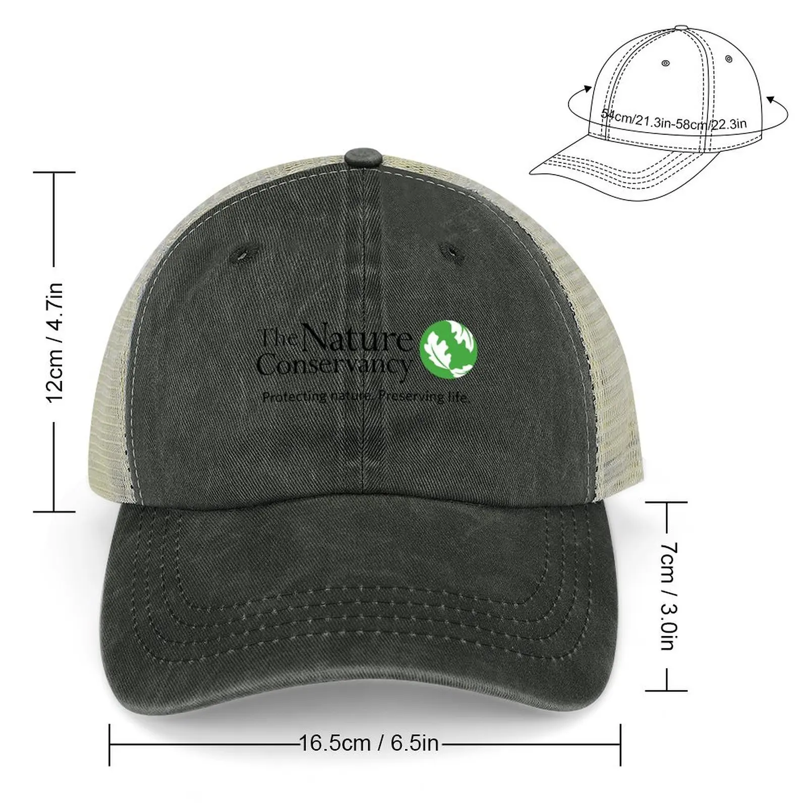 Nature conservancy Cowboy Hat Beach Outing Christmas Hat Women's Hats Men's