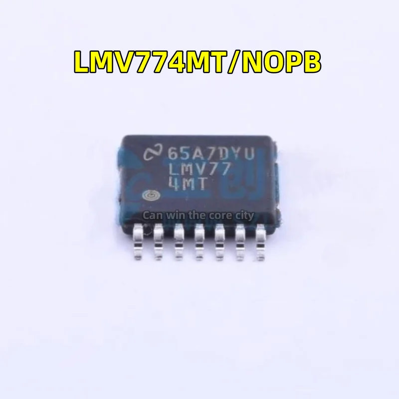 50 PCS / LOT New LMV774MT / NOPB screen screen LMV774MT LMV774 package TSSOP-14 operational emitter