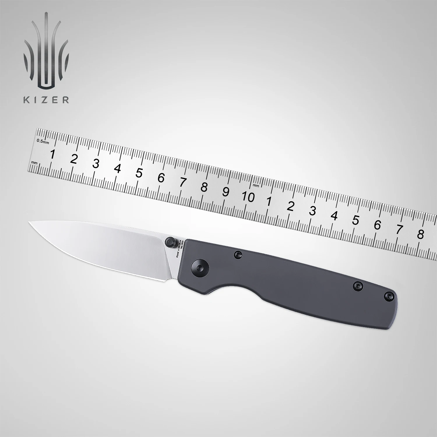 Cuchillo de supervivencia exclusivo Kizer Mojave V3605 Original 2022 nuevo mango de aluminio o cobre con hoja de 154CM cuchillo de bolsillo para