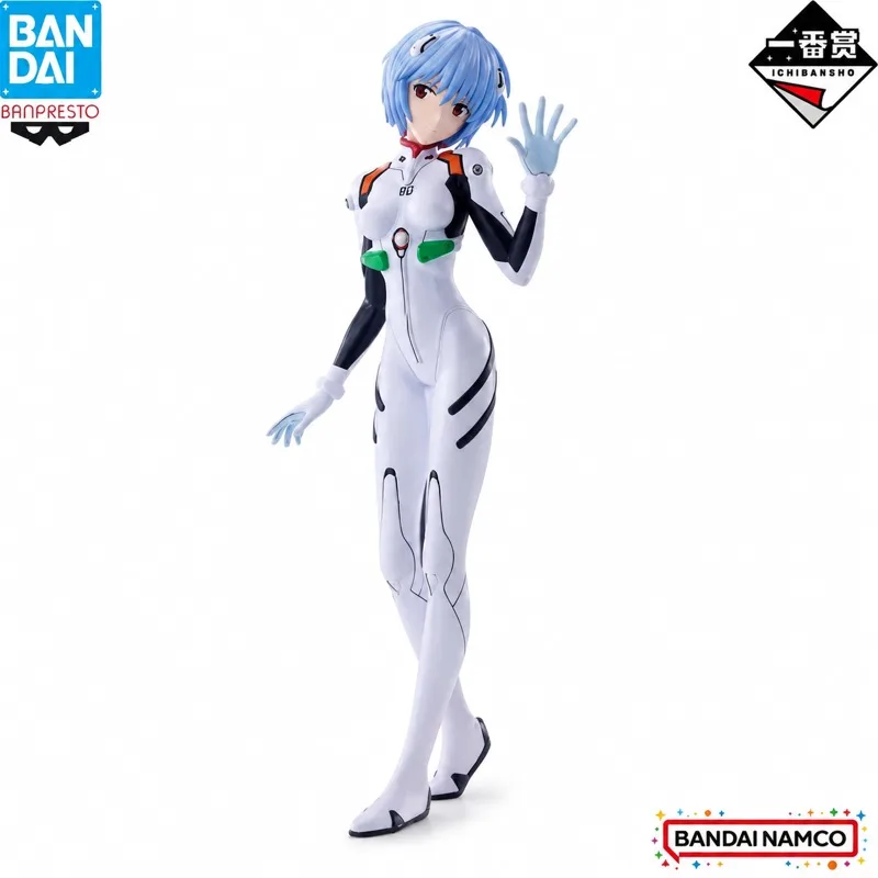 In Stock Bandai Original Ichiban Kuji Neon Genesis Evangelion Ayanami Rei Action Figure Model Doll Brand New Boxed Anime