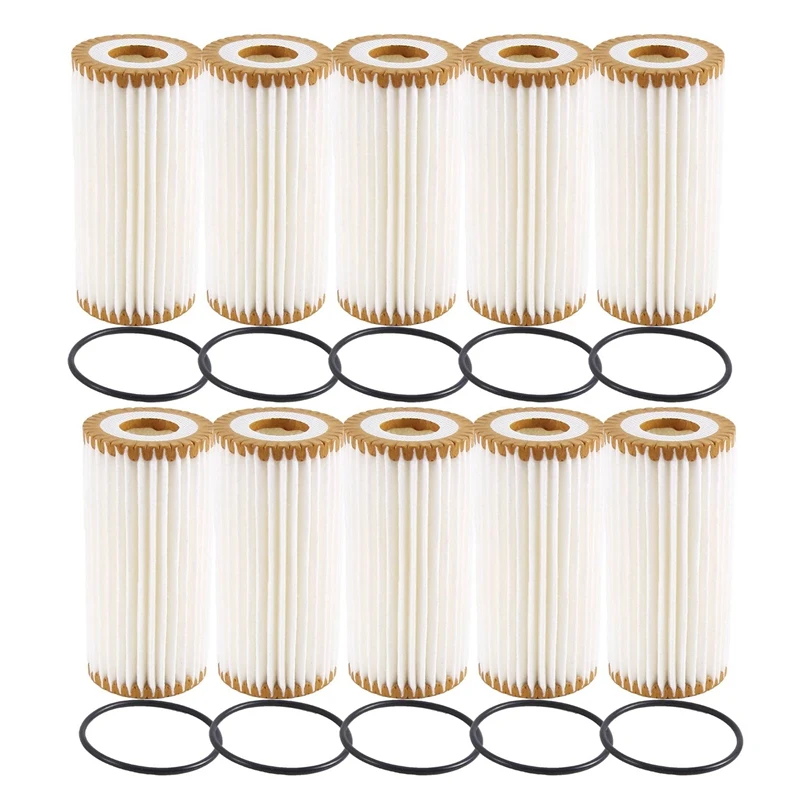 

10PCS High Quality Oil Filter Replacement 06L115466 ,06L115562B ,06L115466C For A6 A7 Skoda Octavia Superb B8 1.8TSI 2.0TSI