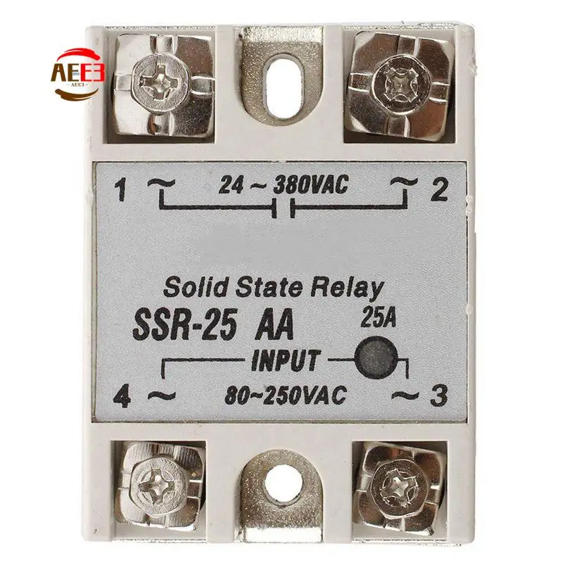 AEE3-5X SSR-25AA 80-250V 25A Machinery Control AC Solid Module State Relays
