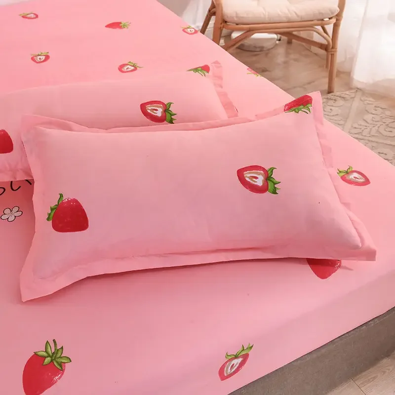 48x74cm Removable Floral Pillow Cover Household Bedding Anti-Mites Pillowcases Adults Bedroom Four Seasons Soft Sofa Decorative