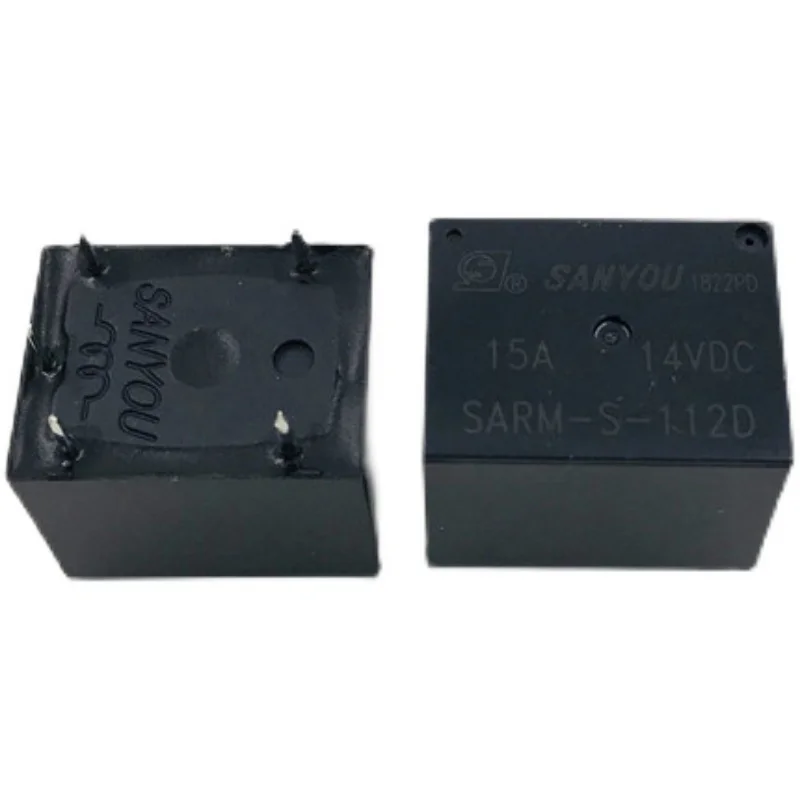 100% Original New For SANYOU SARM-S-112D SARM-S-112D4 12VDC 5PINS SARM-S-112DM SARM-S-112DM2 4PINS 15A14VDC Automobile relay