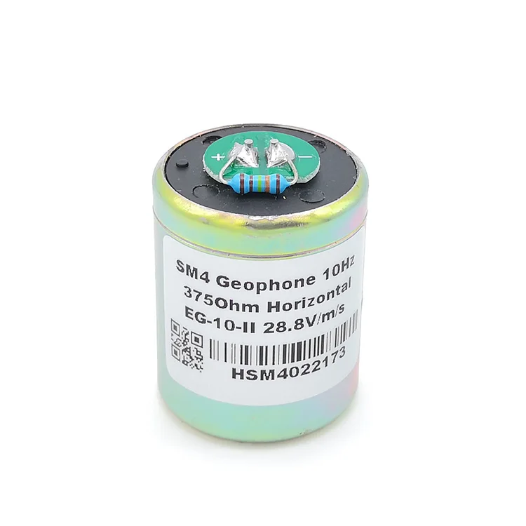 

SM 4 Equivalent Geophone 10Hz Horizontal Seismic Exploration 10 Hz Geophone Sensor