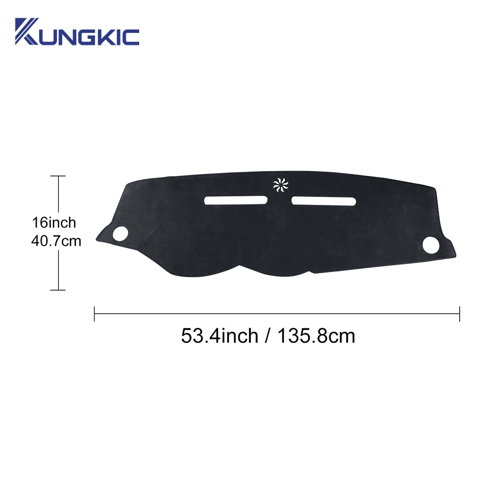 For Vauxhall Opel Astra H MK5 2004 2005 2006 2007 2008 2009 2010 Car Suede Dashmat Dash Mat Dashboard Cover Non-Slip Sun Shade
