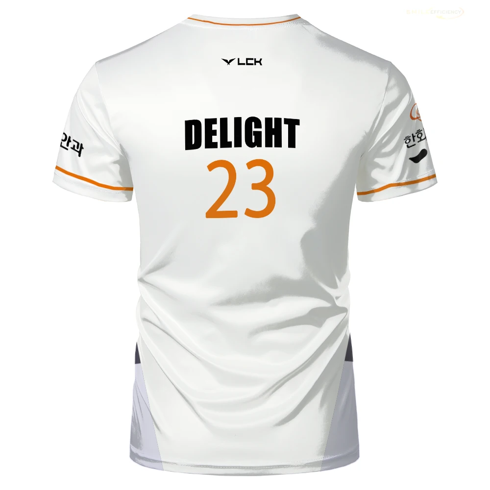 2024 neue hle E-Sport Club Unterstützung Kleidung Liga der Legenden hle weiß schwarz Uniform Esports Wettbewerb Team Herren T-Shirts