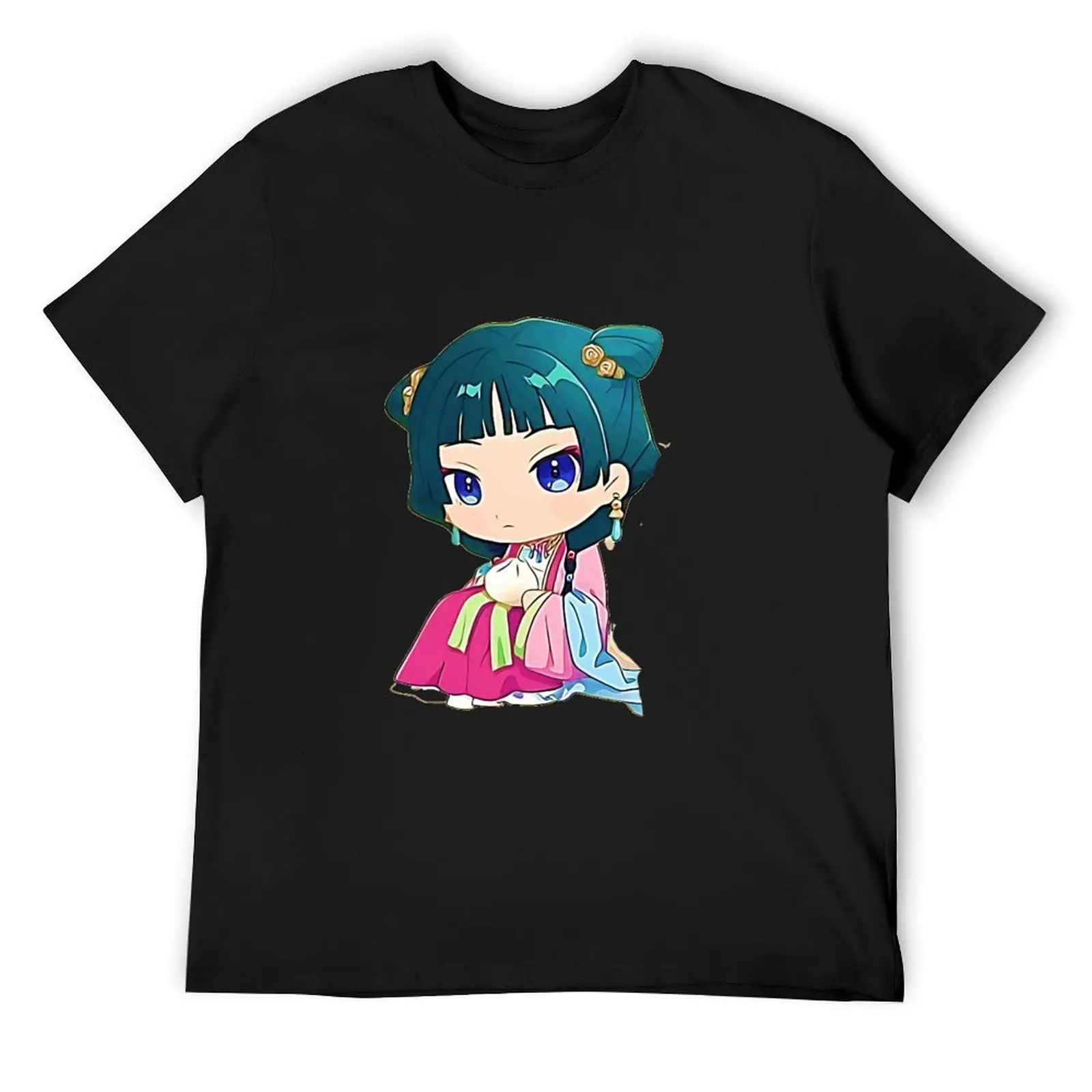 

the apothecary diaries fanart characters T-Shirt quick drying shirts graphic tees Blouse t shirts for men cotton