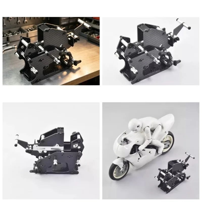 For RC Motorcycle NSR500 Carbon Fiber Chassis Upgrade Option Parts Kit FJ915