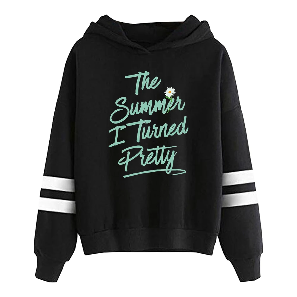 

The Summer I Turned Pretty Season 2 Hoodie Pocketless Parallel Bars Sleeve Sweatshirts 2023 New Tv Series Women Men's Clothes