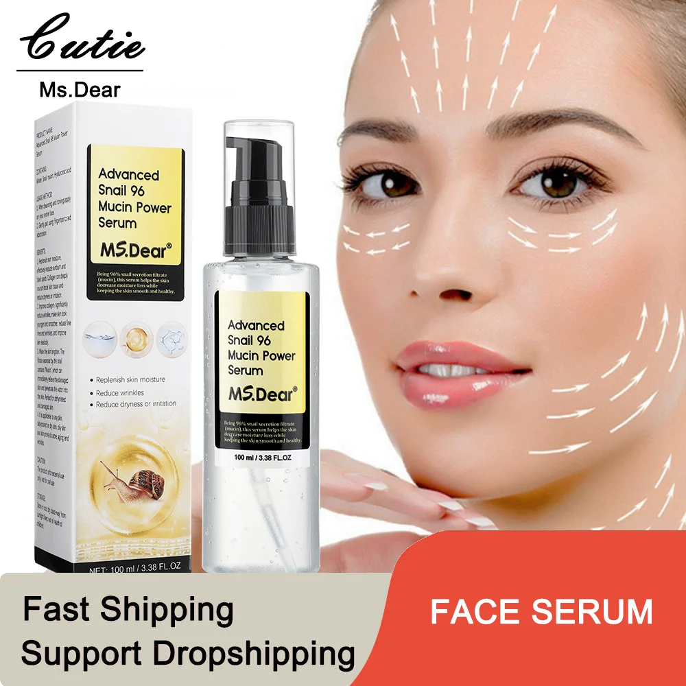 

Advanced Snail 96 Mucin Power Essence Moisturizing Smoothing Firming Nourishing Facial Serum Fade Fine Lines Skin Care Product