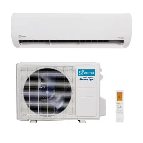 High Efficiency Mini Split AC Unit 9000~24000Btu Inverter DC with R454b R410a R32 Electric Powered for Outdoor Heating/Cooling