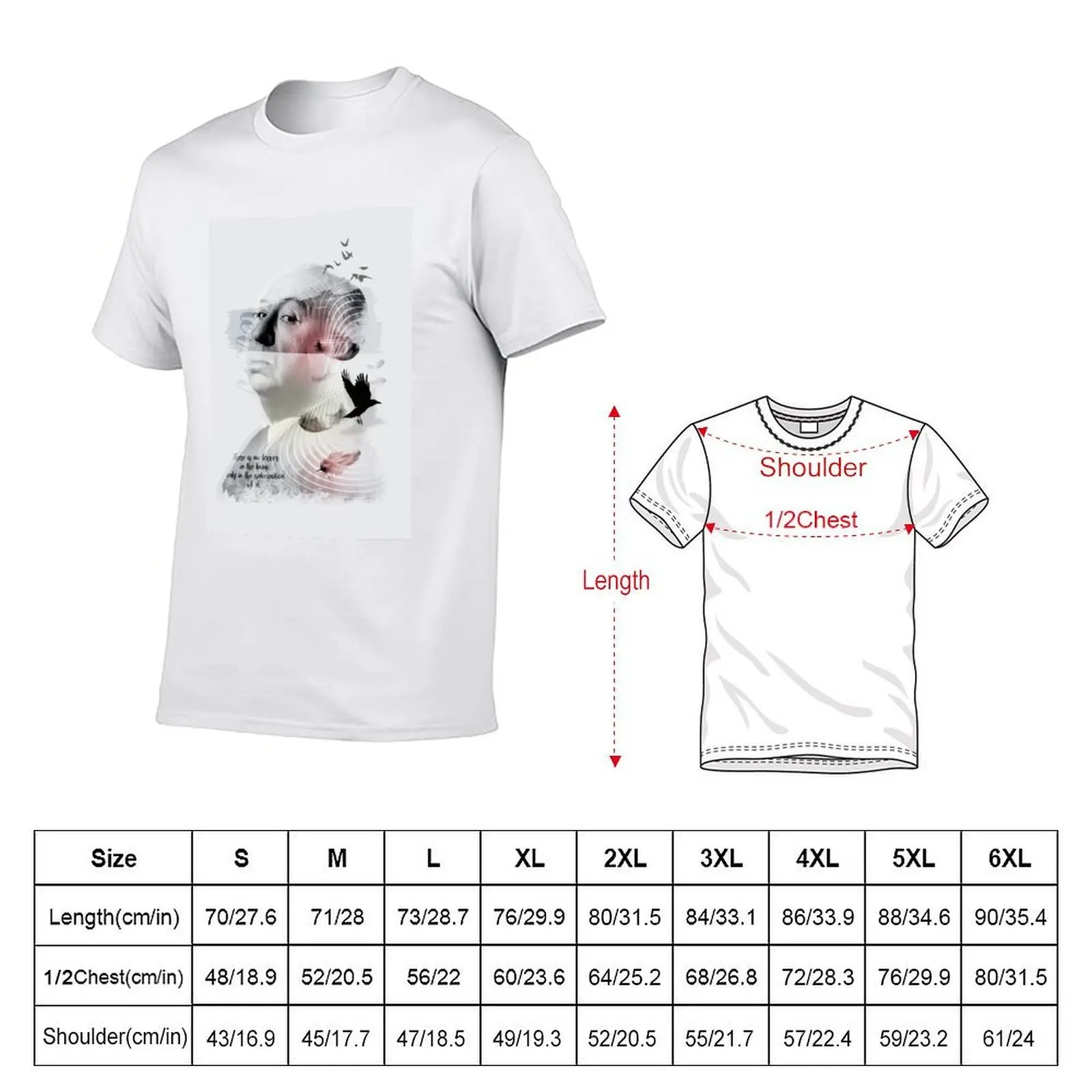 Alfred Hitchcock T-Shirt Retro Style Print Casual Top