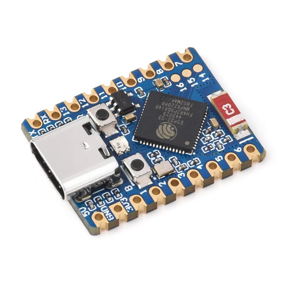 5 шт. ESP32-S3-Zero Mini макетная плата 240 МГц микроконтроллер с поддержкой C/C +++ MicroPython настраиваемая сборка PCBA