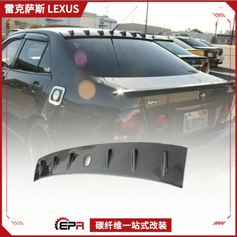

For Lexus IS200 Lexus Altezza Vortex, carbon fiber spoiler shark fin, top wing