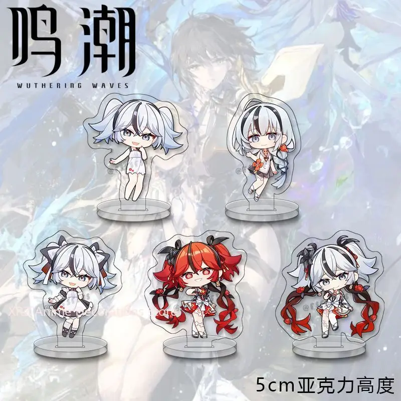 

Аниме Wuthering Waves Changli акриловая фигурка-подставка модель настольный декор коллекция фанатов Diy реквизит подарок