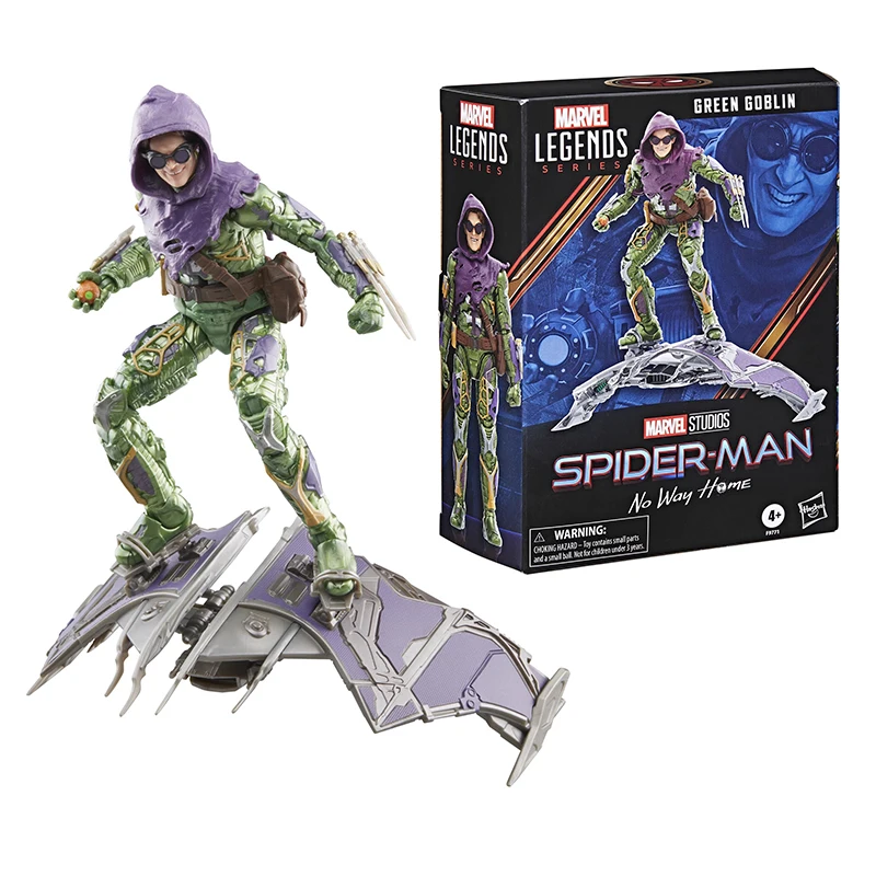 

Marvel Legends Green Goblin And Spider-Man No Way Home Deluxe 6-Inch Action Figures Collectible Model Toys Gift Room Decoration