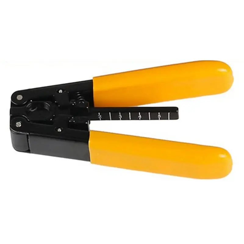 N08R Optical Fiber Stripper Practical Cable, Optical Fiber Test Equipment, Optical Cable Stripper, Stripper Yellow Yellow