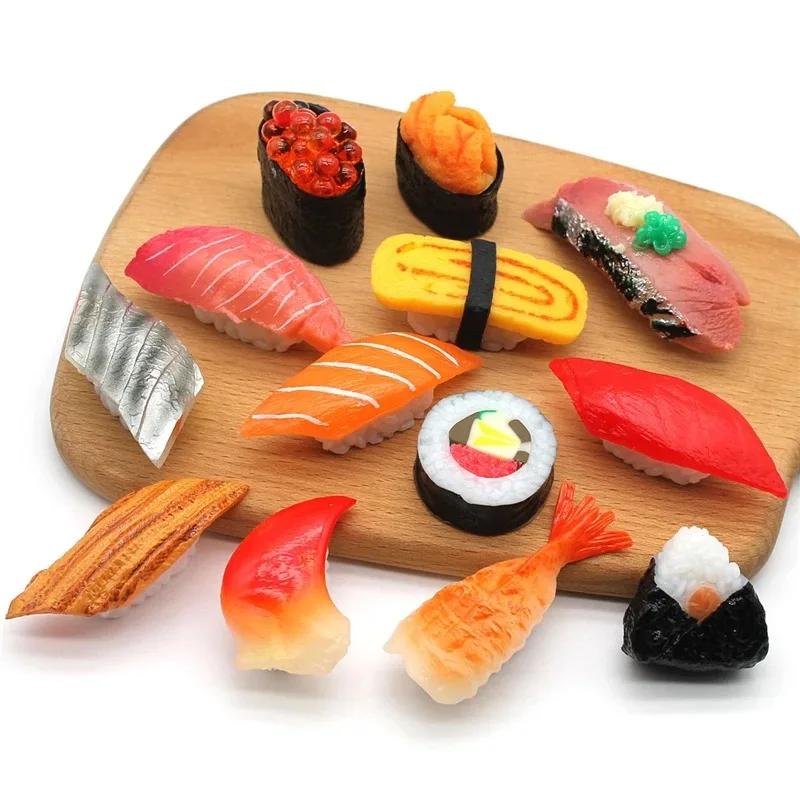 Simulatie Doen Alsof Sushi Model Kookspeelgoed Japans Voedsel Rijstbal Simulatie Voedsel Keukenspeelgoed