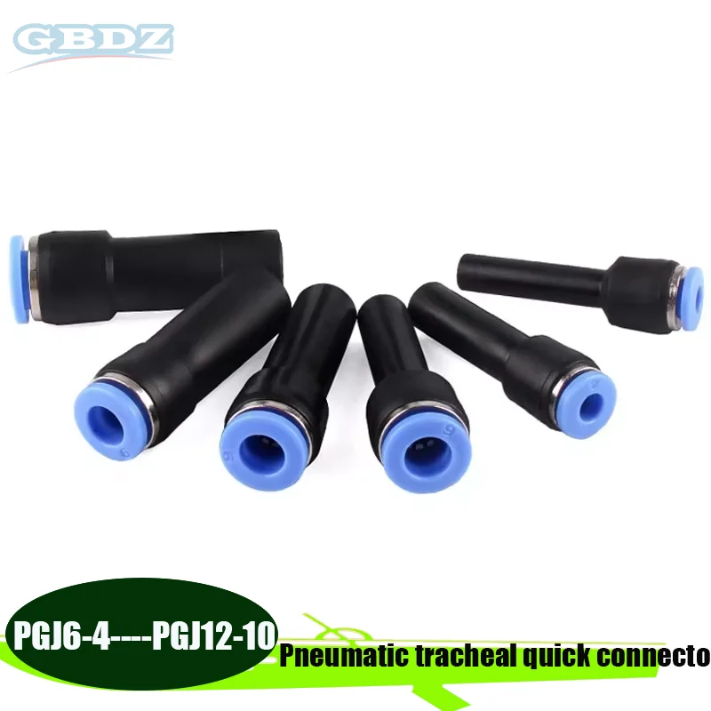 

Pneumatic Fittings PGJ 4mm 6ｍｍ 8ｍｍ 10ｍｍ 12ｍｍ 14mm Straight Reducing Connectors Air water Hose Tube Push in Gas Quick Joints