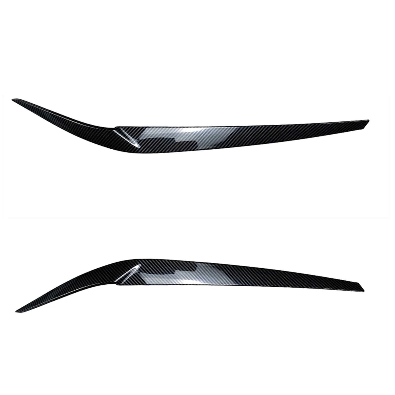 2017 To 2021 For BMW 5 Series G30 G31 G38 F90 M5 540i 525i 530i Headlight Eyelid Headlamp Eyebrow Trim Front Lamp Hoods