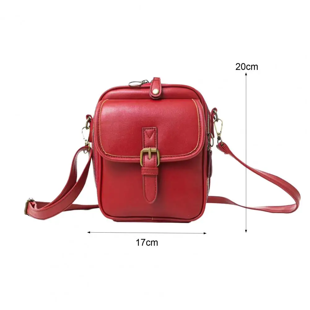 Crossbody Bag Vintage Shoulder Bag with Adjustable Shoulder Strap Anti-Theft Purse with Card Slots Built in Wallet for Travel Da