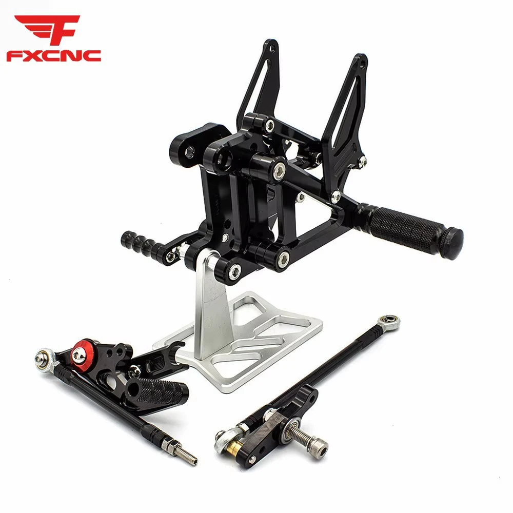 For MV Agusta F3 675 EAS Brutale 2012 - 2017 Motorcycle Rearset Footrest Adjustable Aluminum CNC Foot Pegs Rider Rear Sets