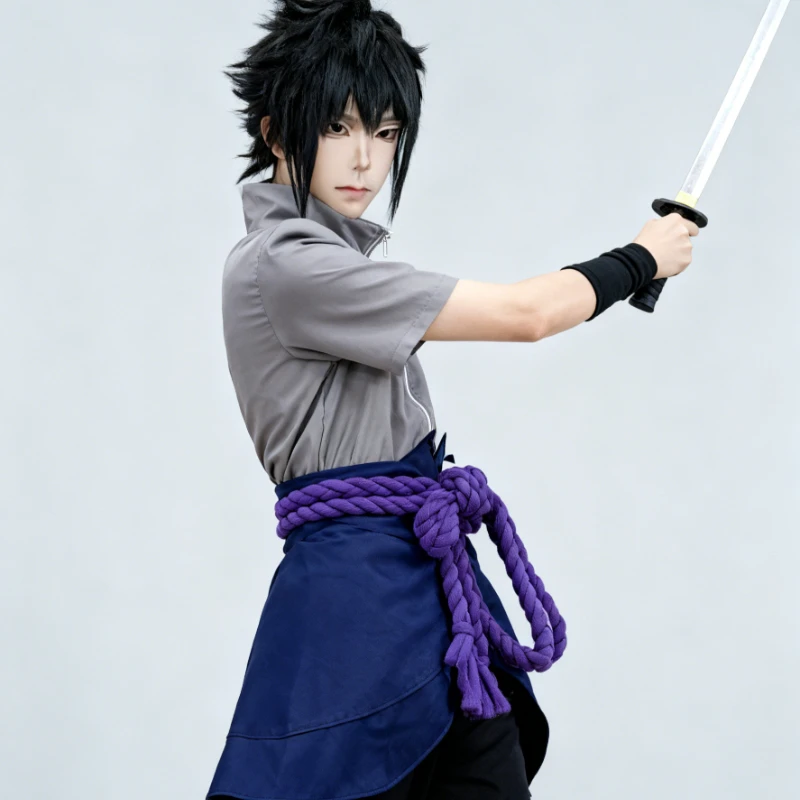 أزياء أنيمي أوتشيها ساسوكي الت - مراجعة Convention Cosplay Anime وسعره