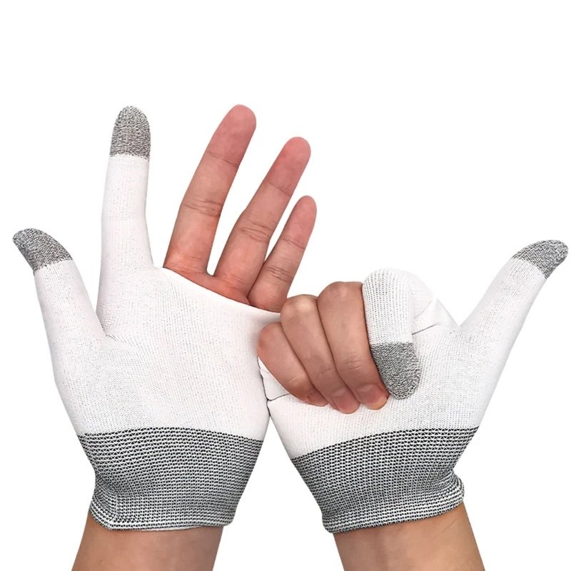 R91A Sweatproofปลายนิ้วถุงมือAnti-Slip Sensitive Touch-Ceen Gaming Finger ThumbสำหรับPUBGเกมมือถืออุปกรณ์เสริม