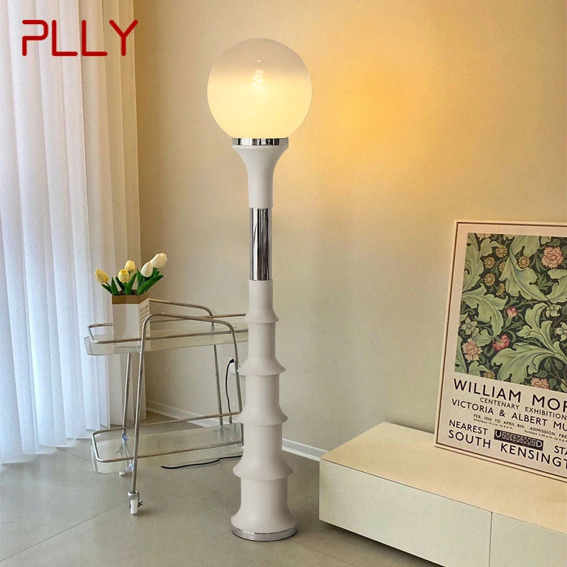 

PLLY Nordic Minimalism Floor Lamp Cream Style Living Room Bedroom LED Creativity Decorative Atmosphere