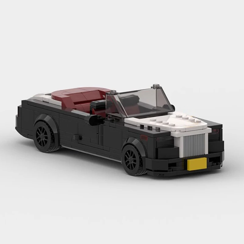 MOC Technical Car Rolls-Royced Series Speed Champion Vehicles Phantom Boat-Tail Wraith Cullinan SUV Set Building Blocks Kid Toys